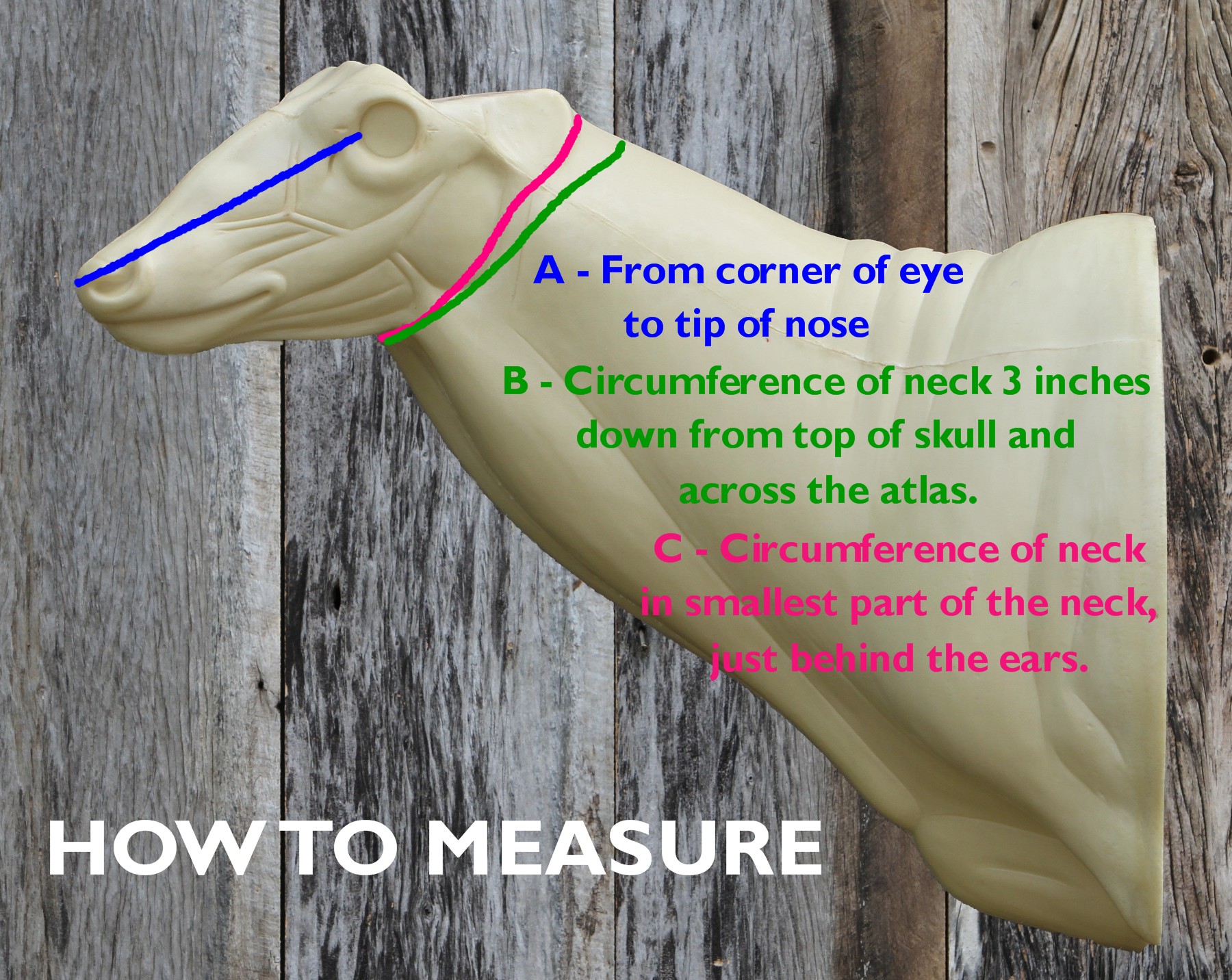 How to measure a deer cape for the correct form size